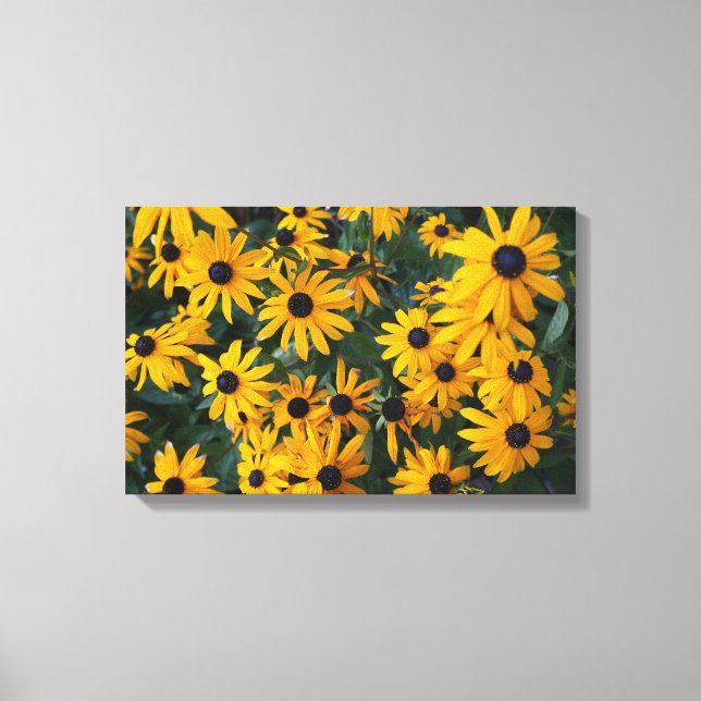 Toile de Susan Flowers aux yeux noirs (Recto)