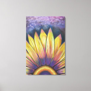 Toile de tournesol moderne Art mural