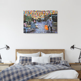 Toile de voie de brique