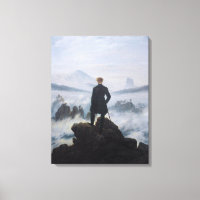 Déambulateur au-dessus de la mer de brouillard