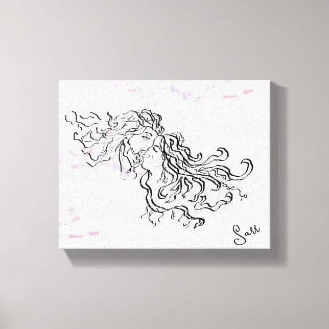 Toile : Début (Recto)