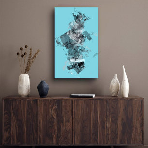 Toile Déconstruction de géométrie