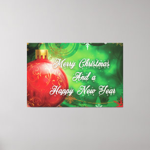 Toile Décor de Noël