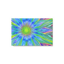 Decorated Stretched Canvas Print