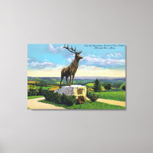 Toile Deerfield River Valley sur la traînée de Mohawk