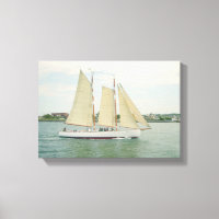 Défilement en pleine voile Canvas Mur pendage