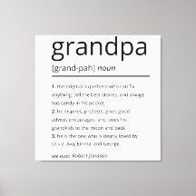 Définition de grand-père, Cadeau grand-père person