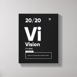 Toile Définition de la vision Citation Motivationnelle