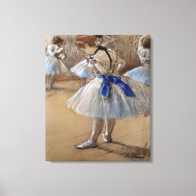 Toile Degas Étude d'un danseur (Recto)