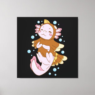Toile Déguisement de dinde Axolotl Amusant