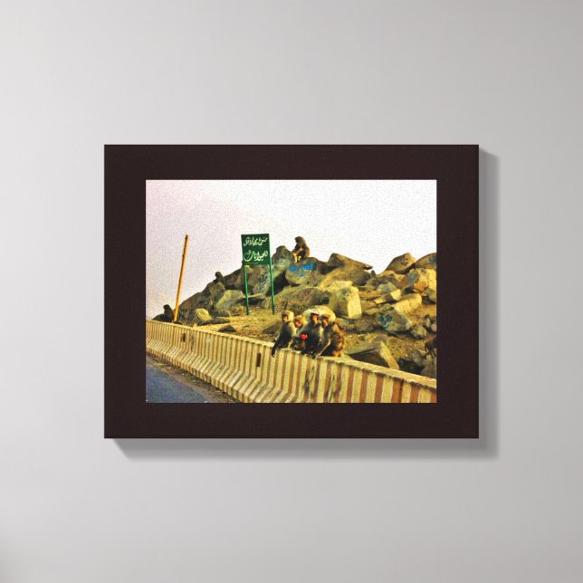 Toile Déjeuner sur la route (Recto)