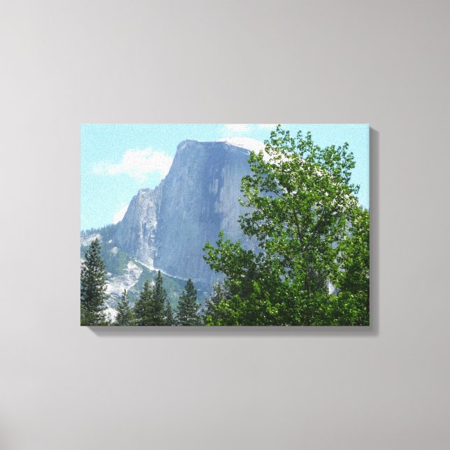 Toile Demi-dôme en été du parc national Yosemite (Recto)