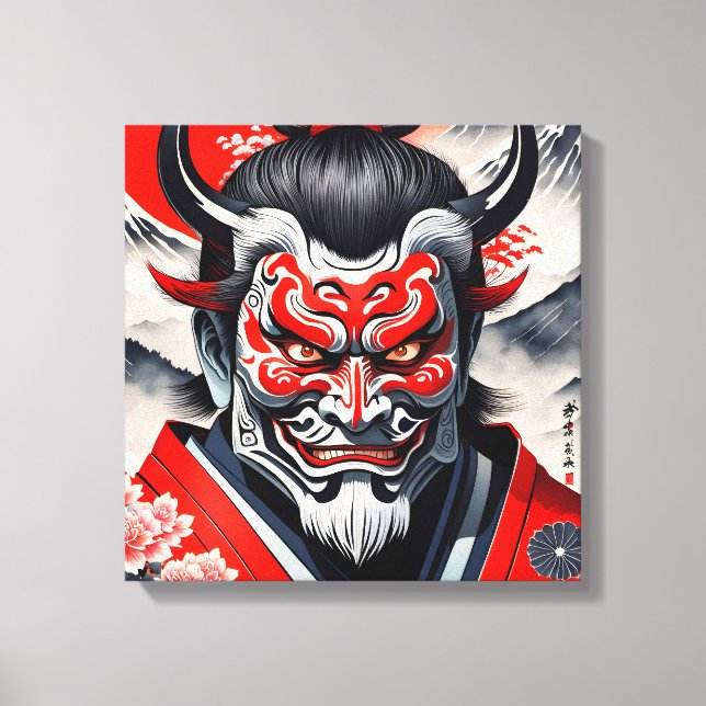 Toile Démon Oni 4 (Recto)