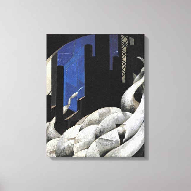 Toile Demuth - Encens d'une nouvelle église (Recto)