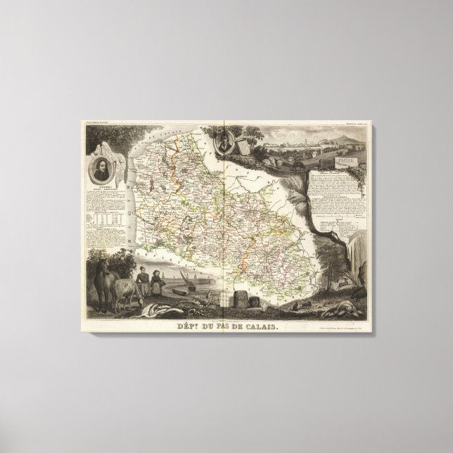 Toile Département de Dover (Recto)