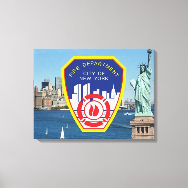 Toile Département des incendies de New York (Recto)