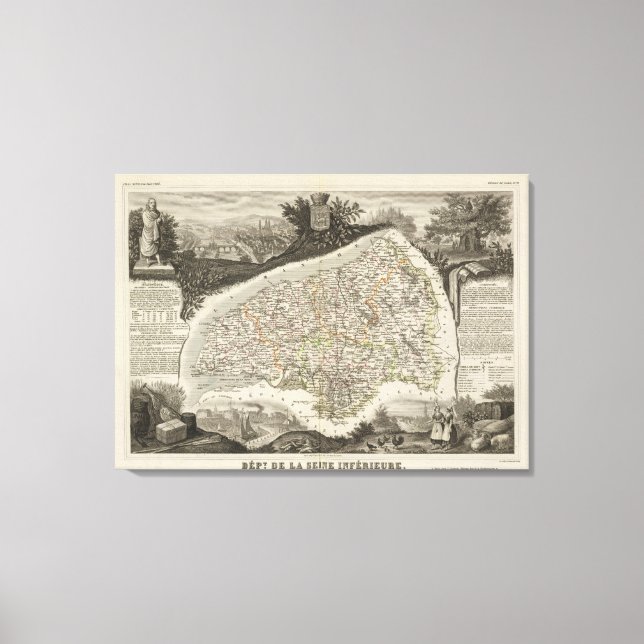 Toile Dept. De La Siena Bas (Recto)