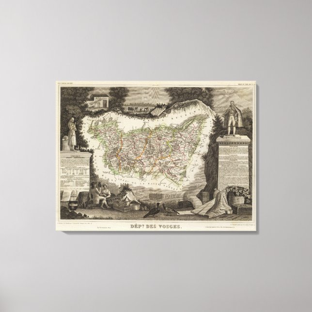 Toile Dept Des Vosges (Recto)