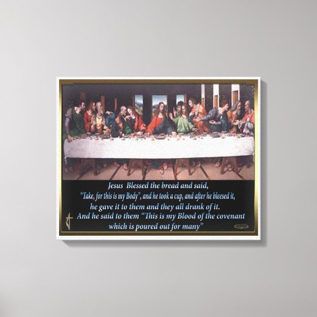 Toile Dernier drap de Jésus (Recto)