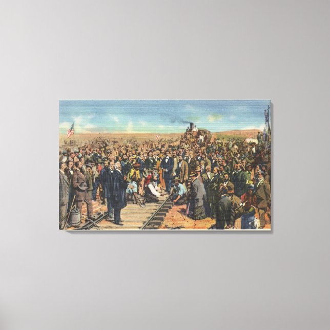 Toile Dernier Spike - Chemin de fer (Recto)