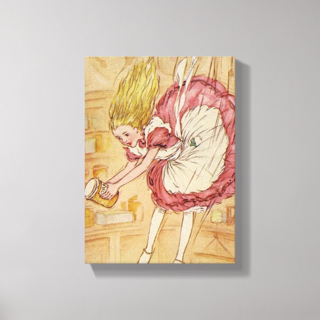 Toile Descente du trou de lapin (Recto)