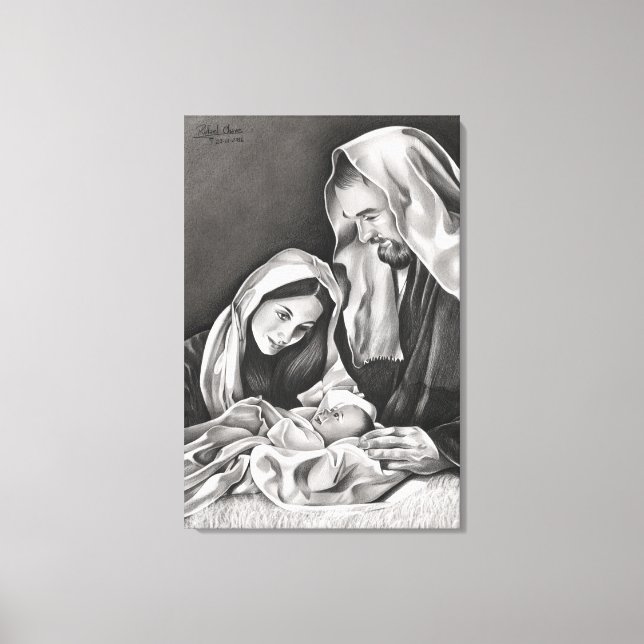 Toile Desenho da Sagrada Família (Recto)
