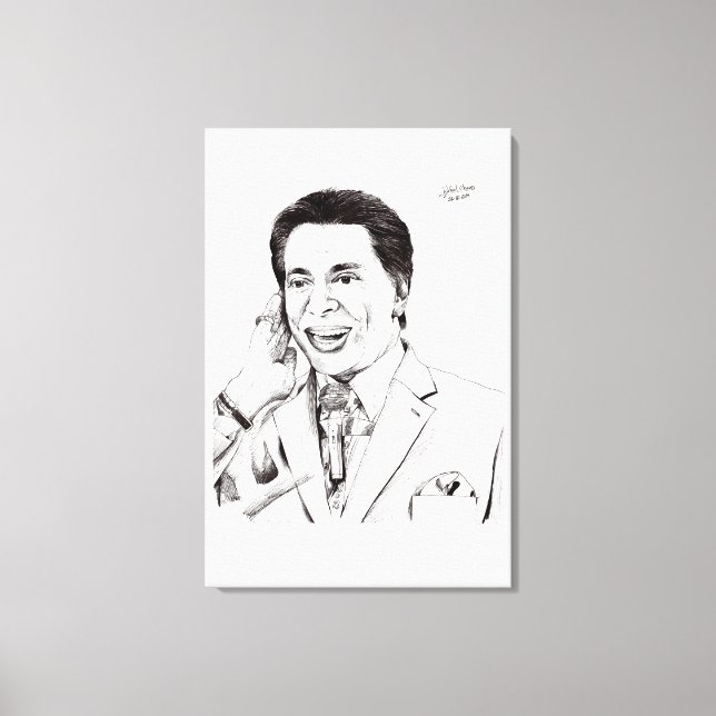 Toile Desenho do Silvio Santos (Recto)