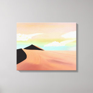 Toile Désert du Sud-Ouest avec Dunes Art minimaliste