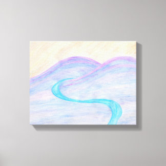 Toile Desert River Canvas Imprimer