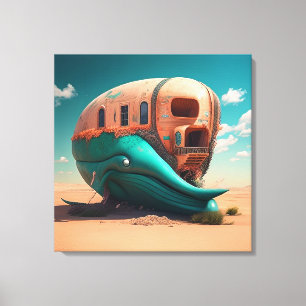 Toile Desert whale house