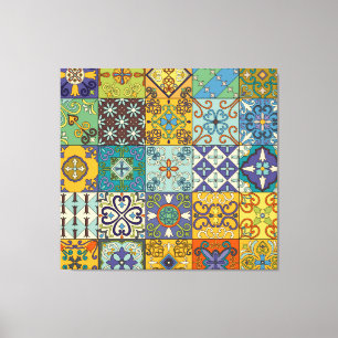 Toile Design de carreaux Talavera portugais