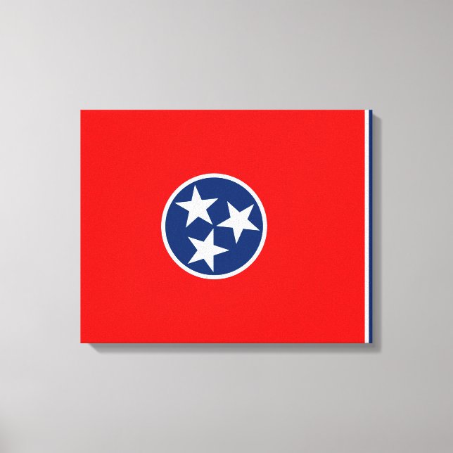 Toile Design du drapeau d'état du Tennessee (Recto)