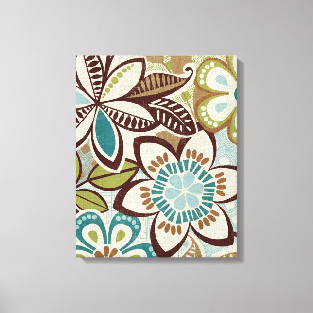 Toile Design floral moderne (Recto)