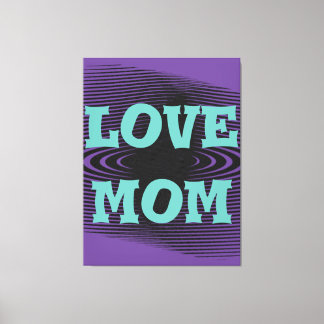 Toile Design moderne élégant vert clair, noir, violet