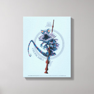 Toile Dessin Chupacabra & Baguette Aînée