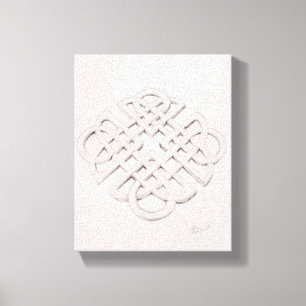 Toile Dessin de noeud Celtique infini