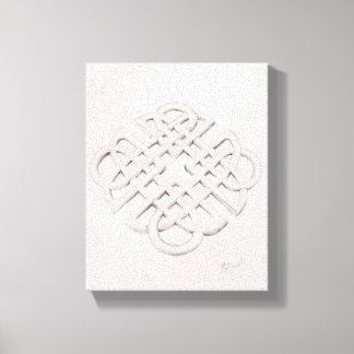 Toile Dessin de noeud Celtique infini