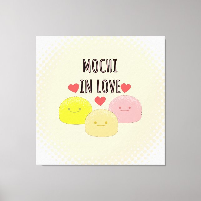 Toile Dessins de dessin mignon Mochi (Recto)
