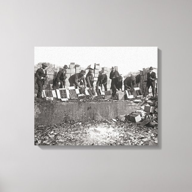 Toile Destruction du liquide de démarrage, 1923 (Recto)