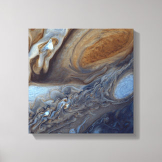 Toile Détail de l'atmosphère de Jupiter Great Red Spot