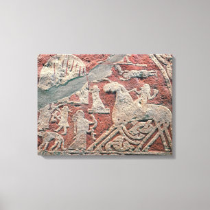 Toile Détail des chiffres illustrant une saga