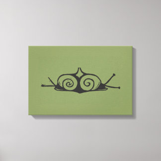 Toile Deux escargots par Gerrit Willem Dijsselhof