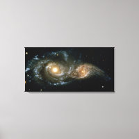 Deux galaxies spirales