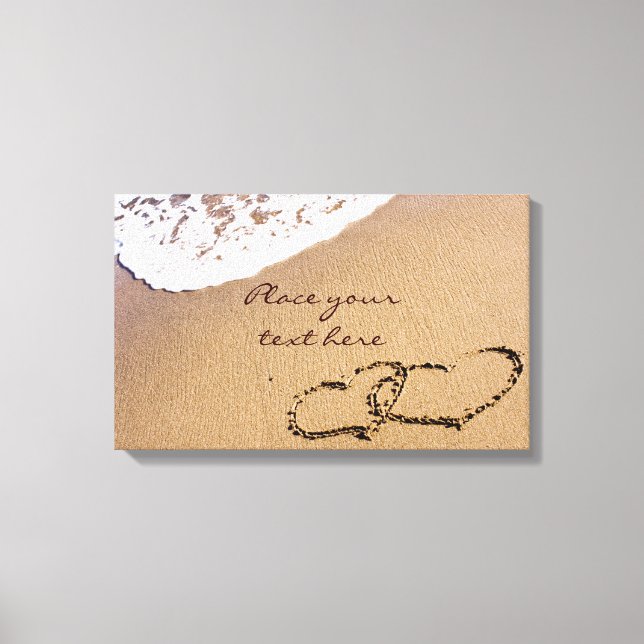 Toile Deux Hearts (Recto)