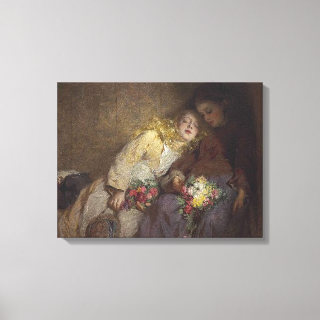 Toile Deux Jeunes Filles rentrant chez elles (Recto)