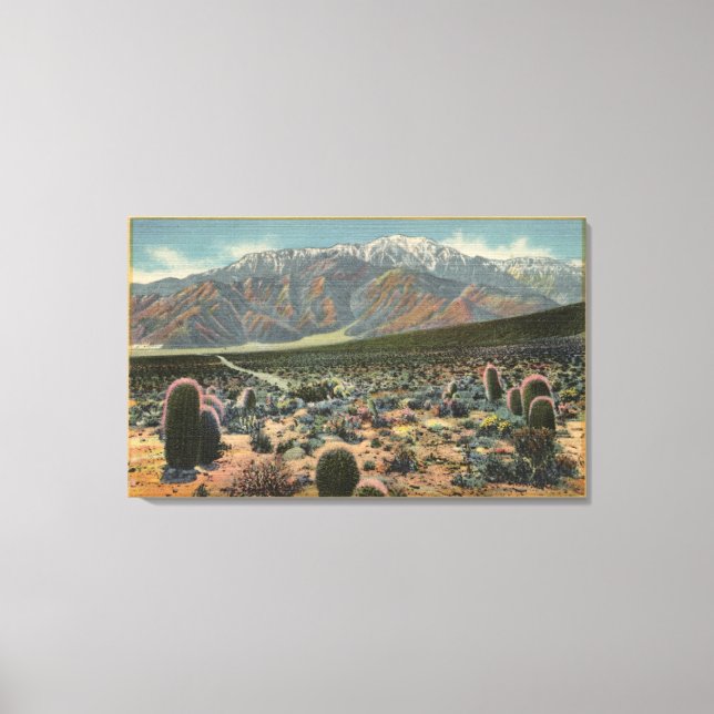 Toile Devil's Garden Vue du Mont San Jacinto # 1 (Recto)