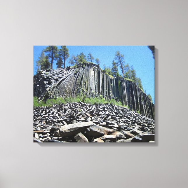 Toile Devils Postpile - Sierra (Recto)
