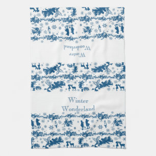 Toile d'hiver serviette de cuisine