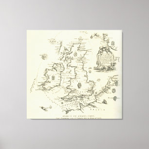 Toile Diagramme du cours de l'armada espagnole