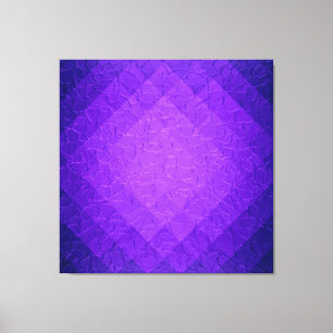 Toile Diamant bleu violet Motif sans joint